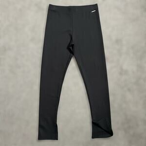 Elie Tahari Pants Small Womens Ponte Slit Hem Slim Ankle Mid Rise Pull On Modal